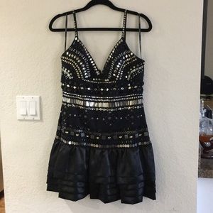 Bebe dress size L perfect for New Year!